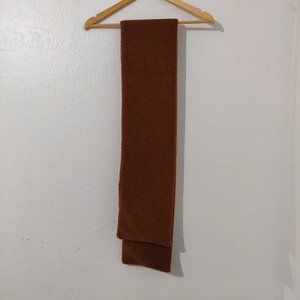 brown tedy scarf new without tag